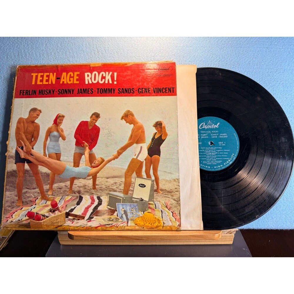 Teen-Age Rock! Various Artists T-1009 Vinyl LP
